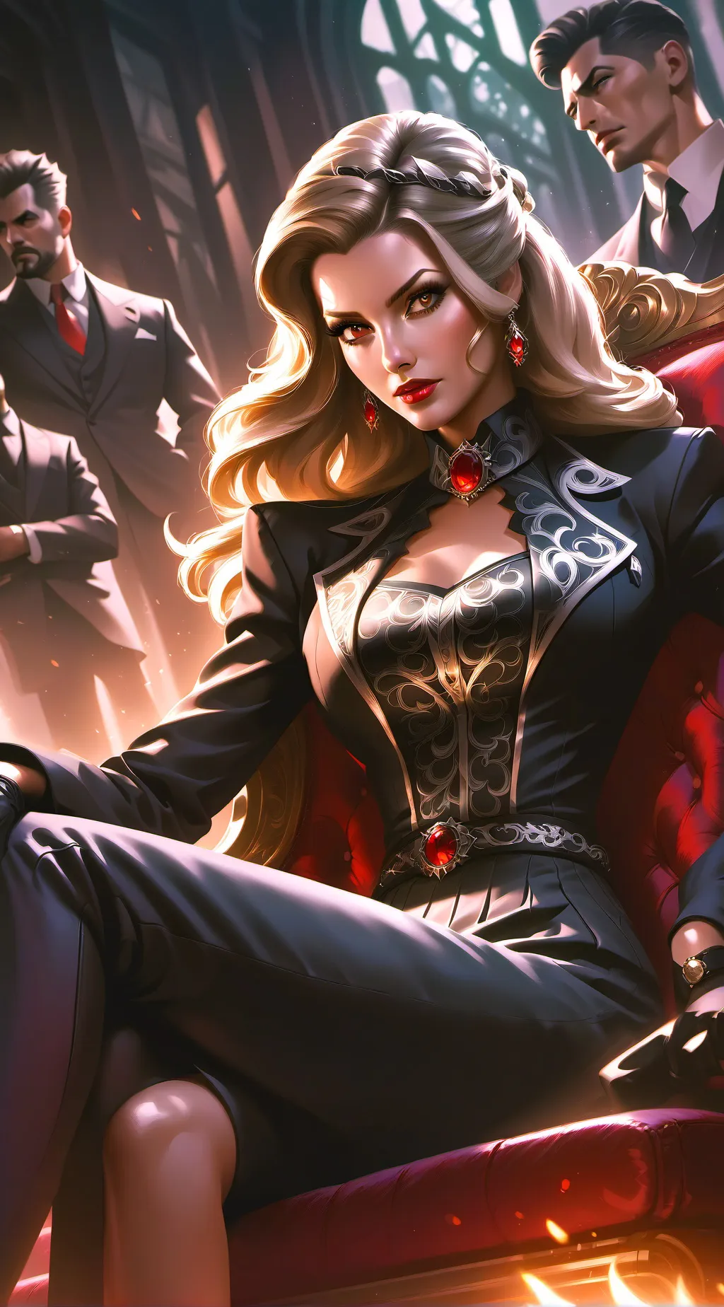 ai character: Ruby  background