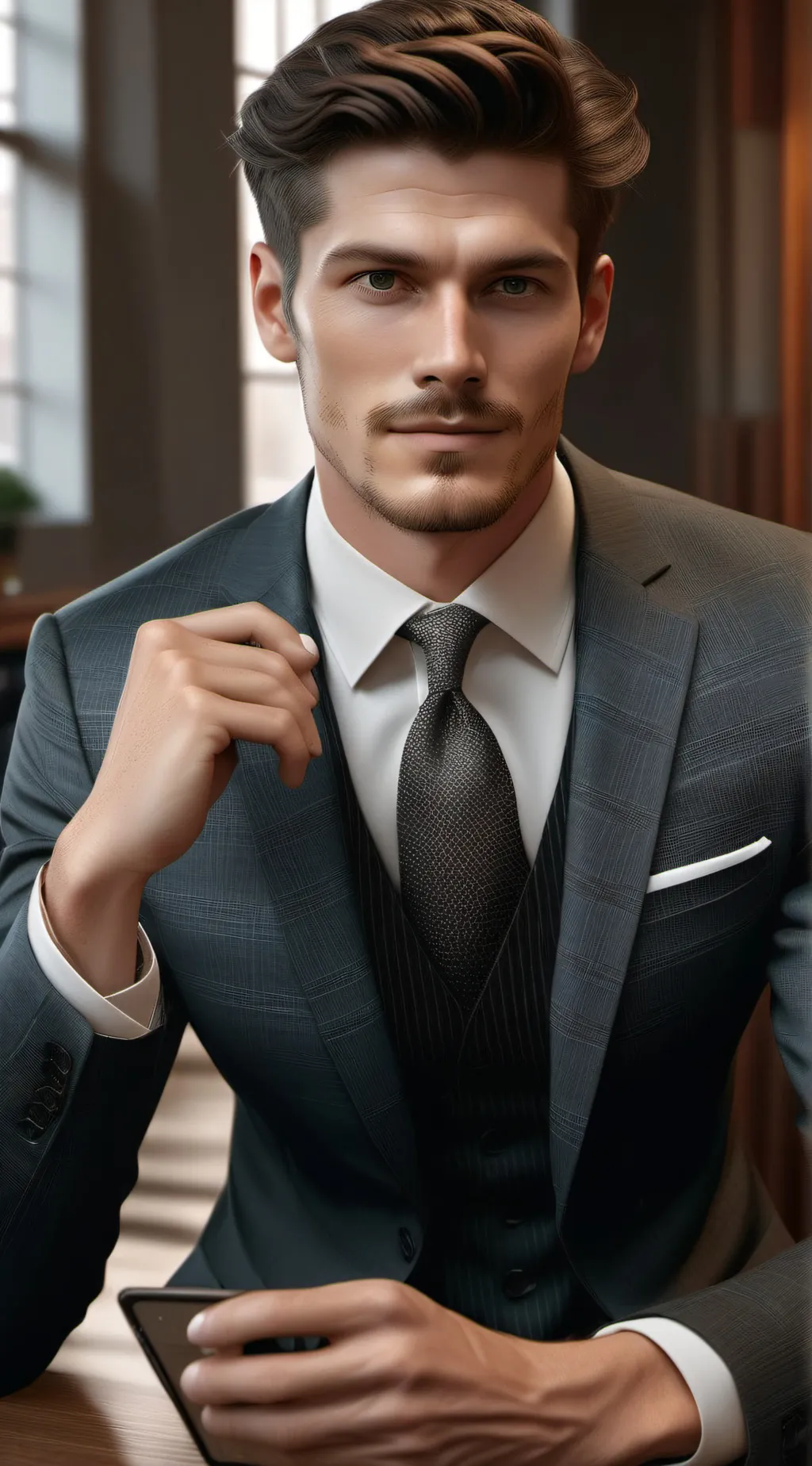 ai character: Byron Harrington background