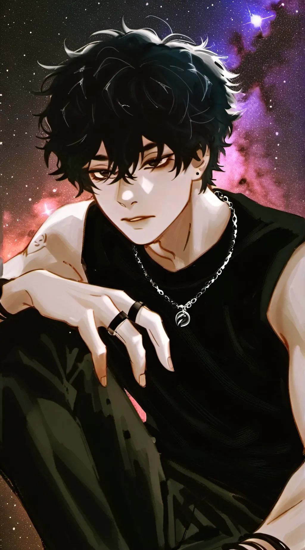 ai character: Nico de Angelo background