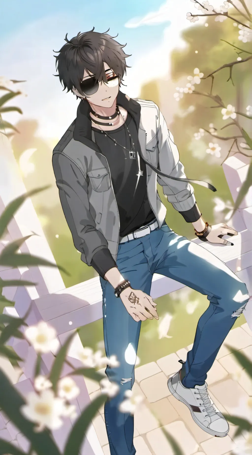 ai character: Hidden Visitors background