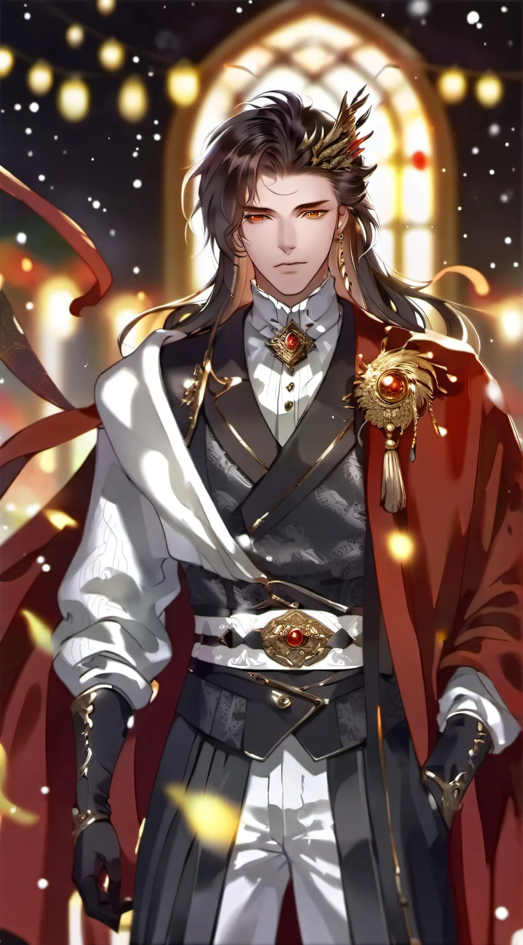 ai character: King Zoro  background