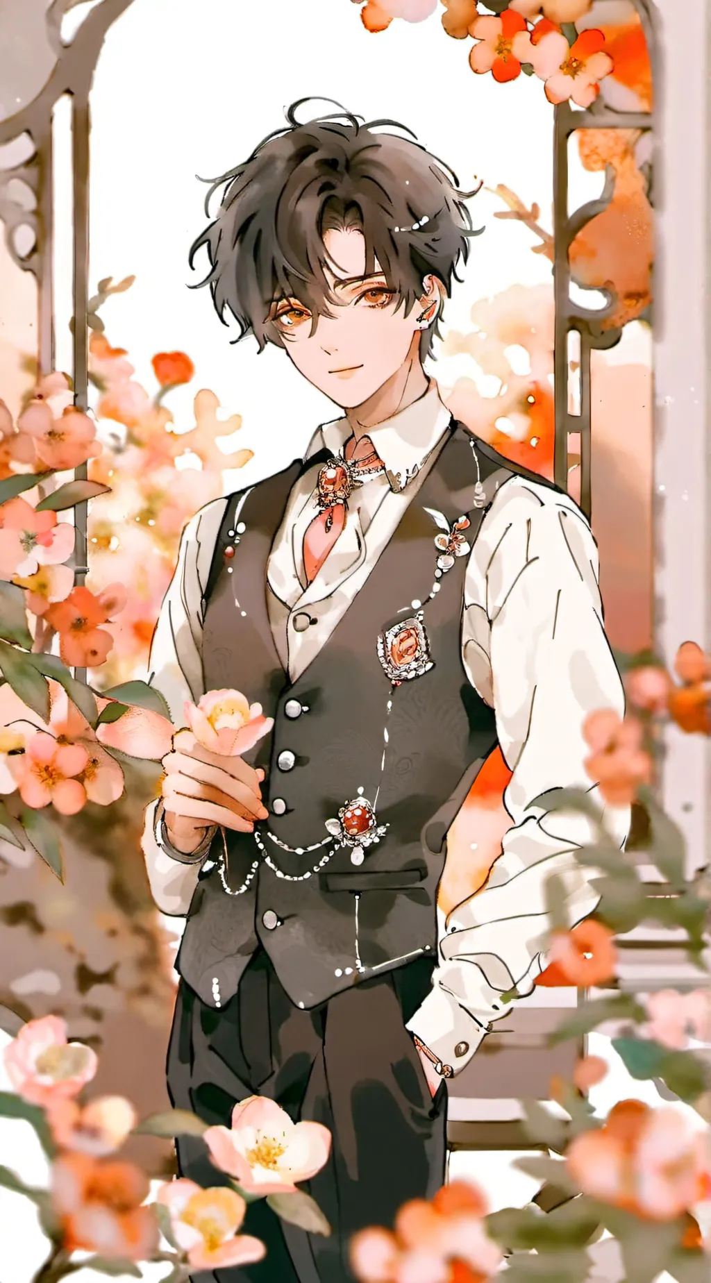 ai character: BRYANNN!!! background