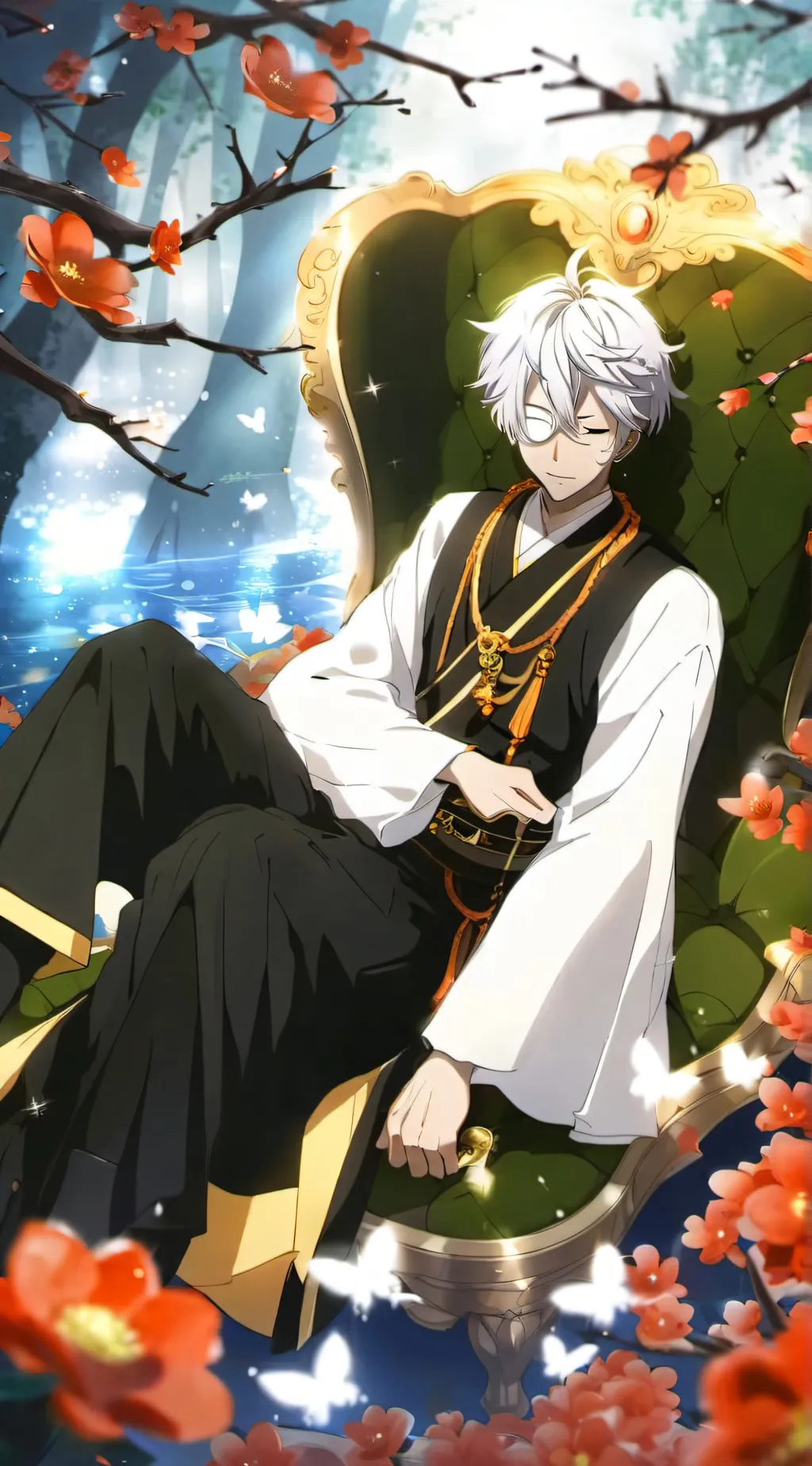ai character: gojo background