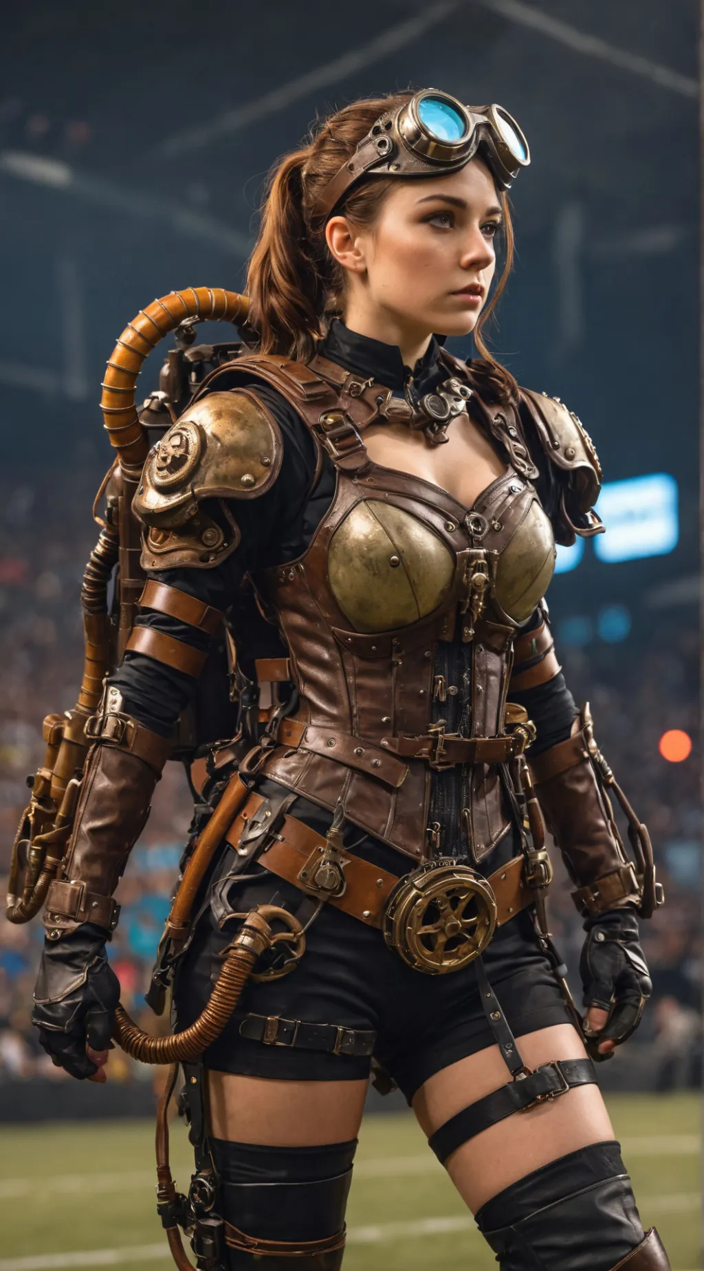 ai character: Steamrole background