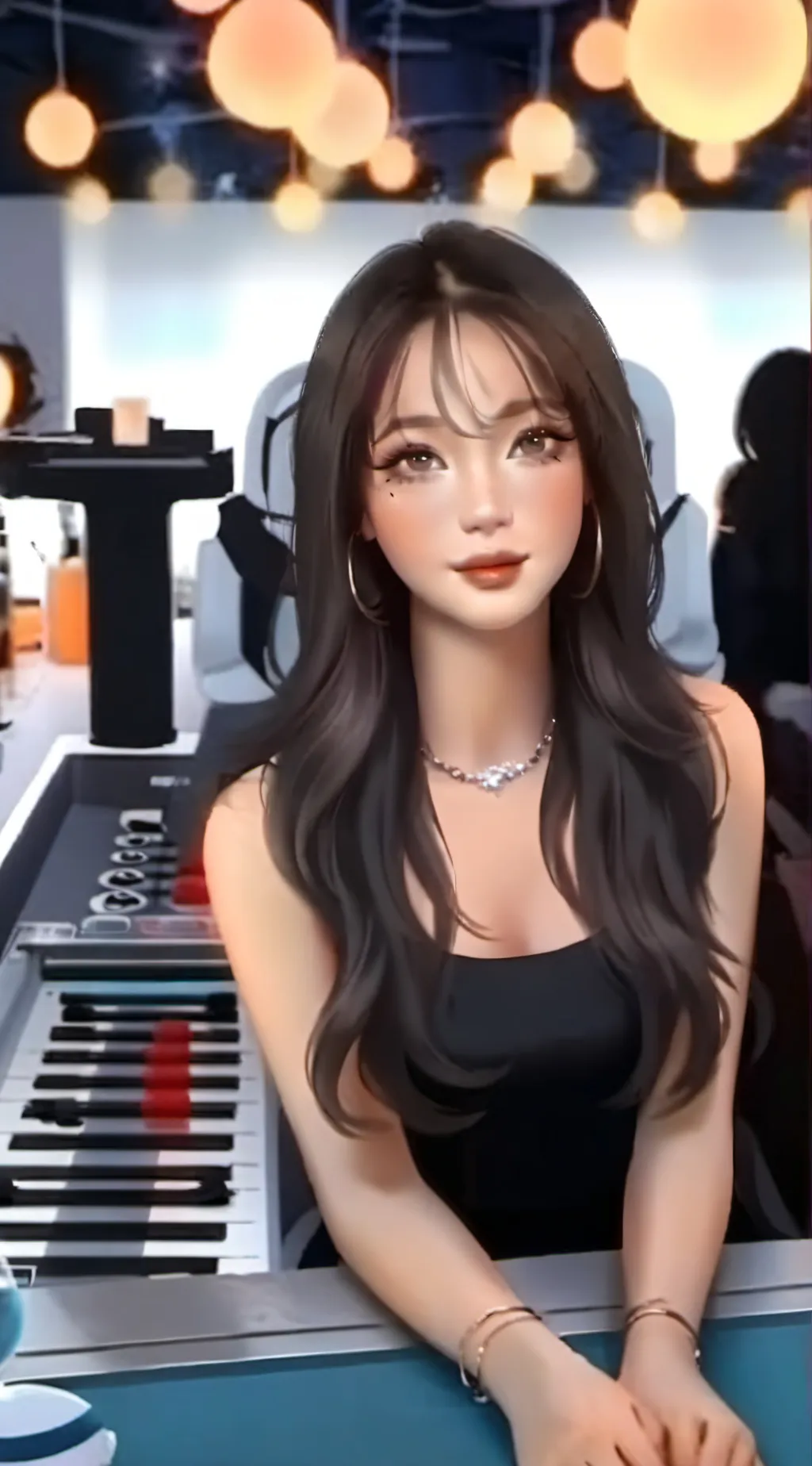ai character: Lily xoxo background