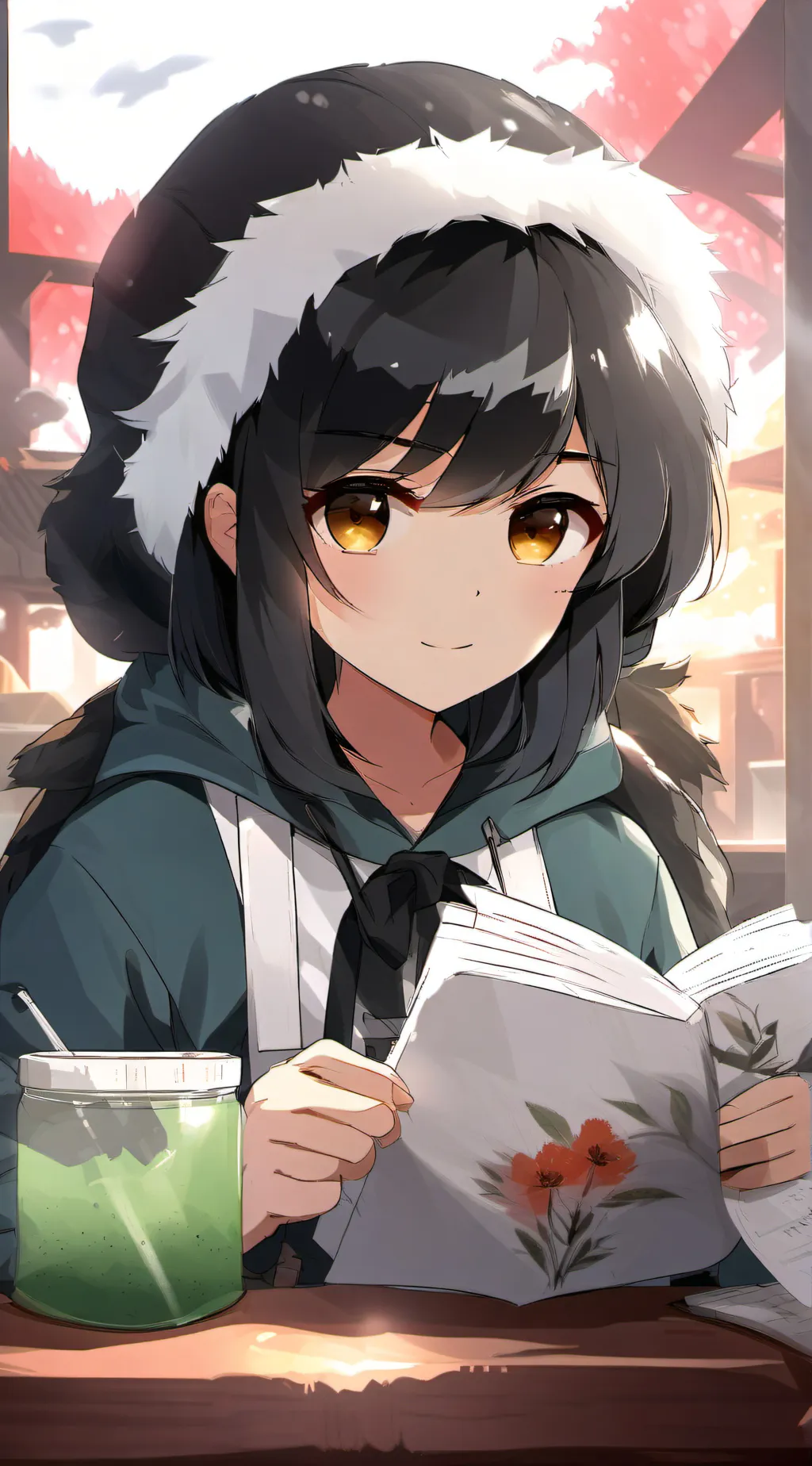 ai character: Yumizue background