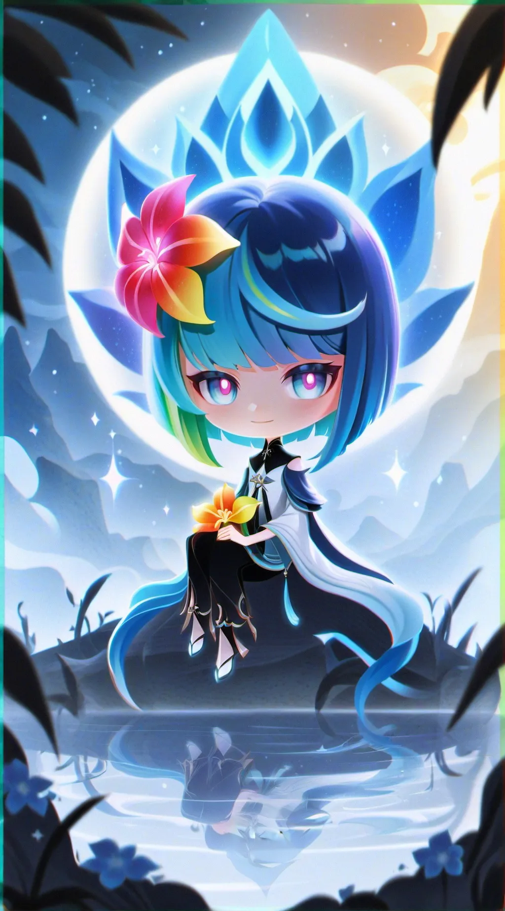 ai character: dandy and goob background