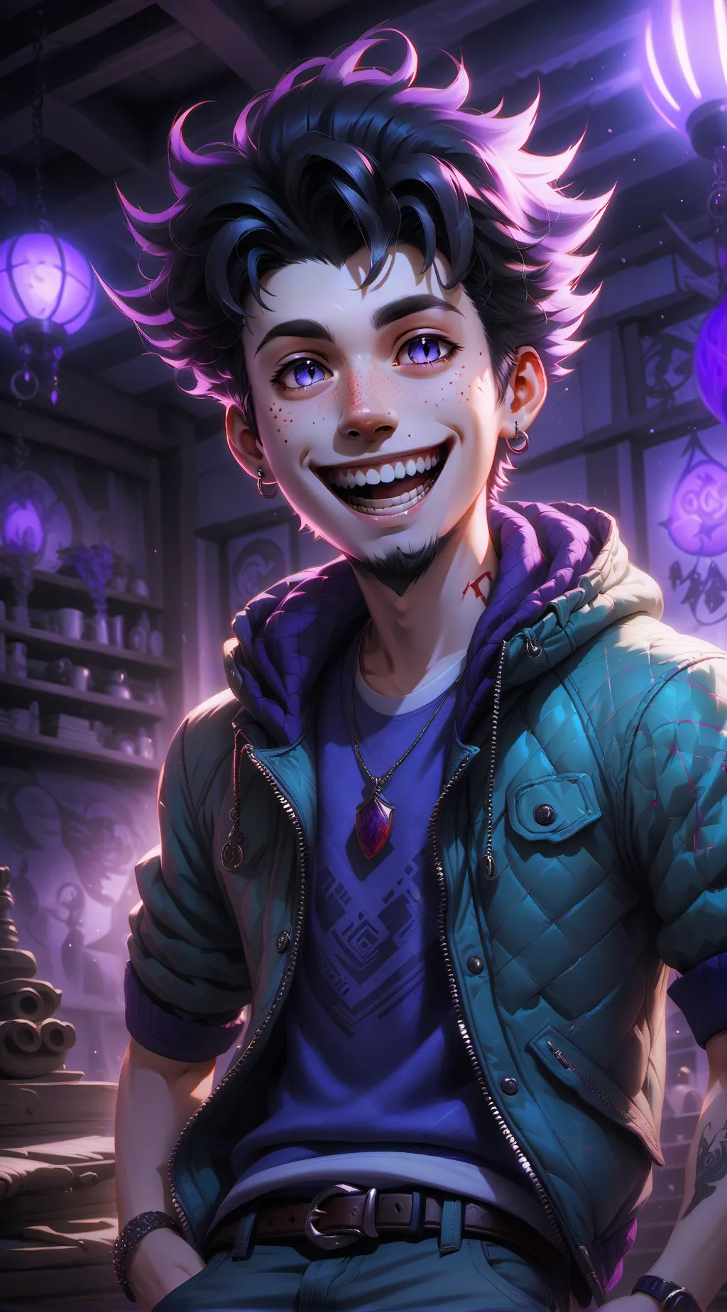 ai character: James Landers background