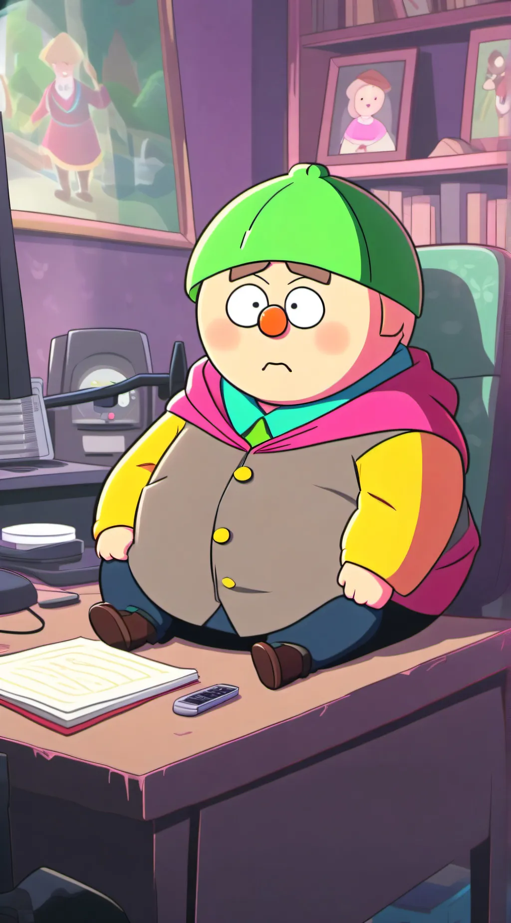 ai character: eric background