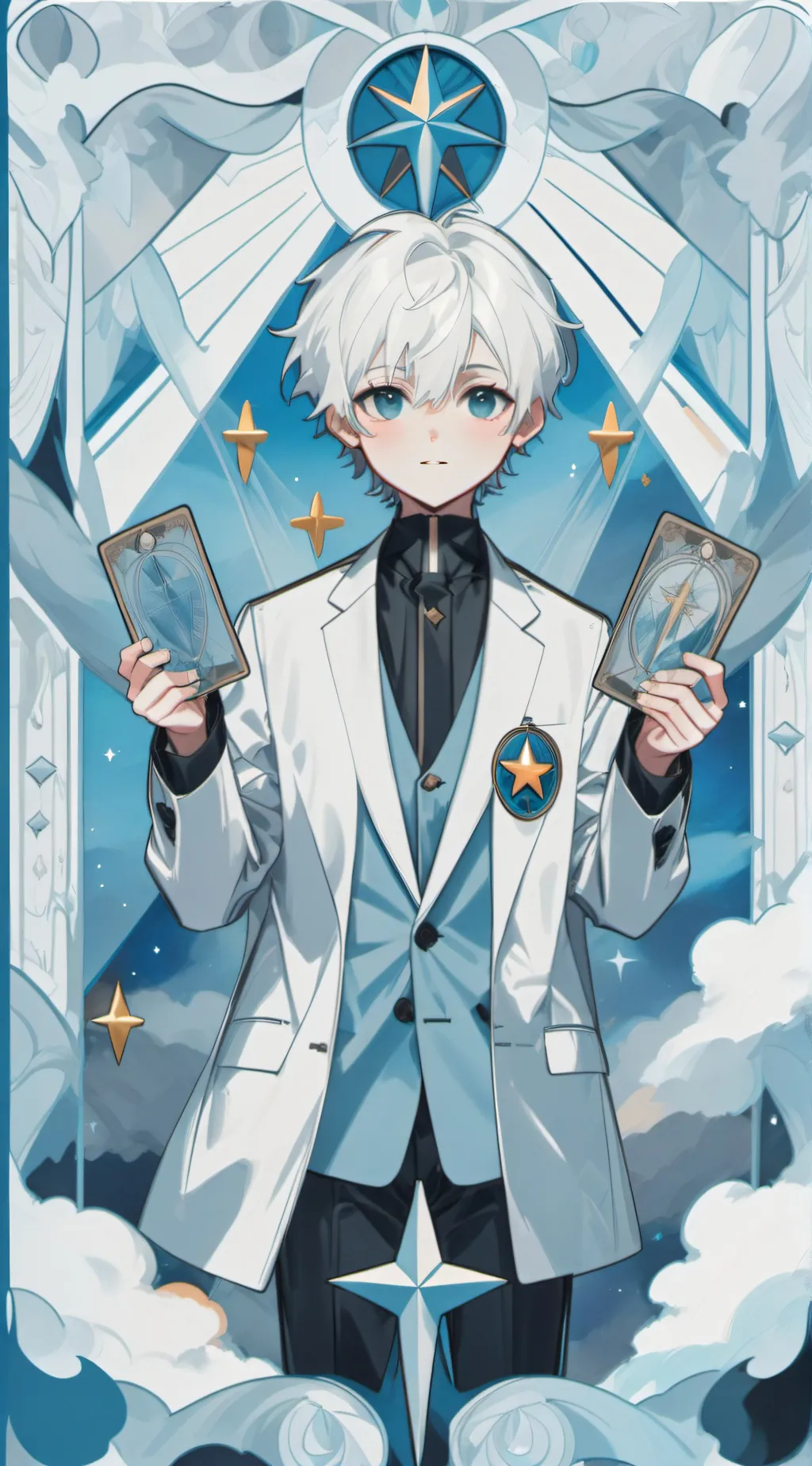 ai character: Gideon Gleeful background