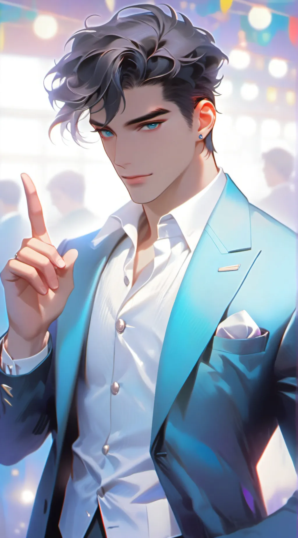 ai character: KENN background