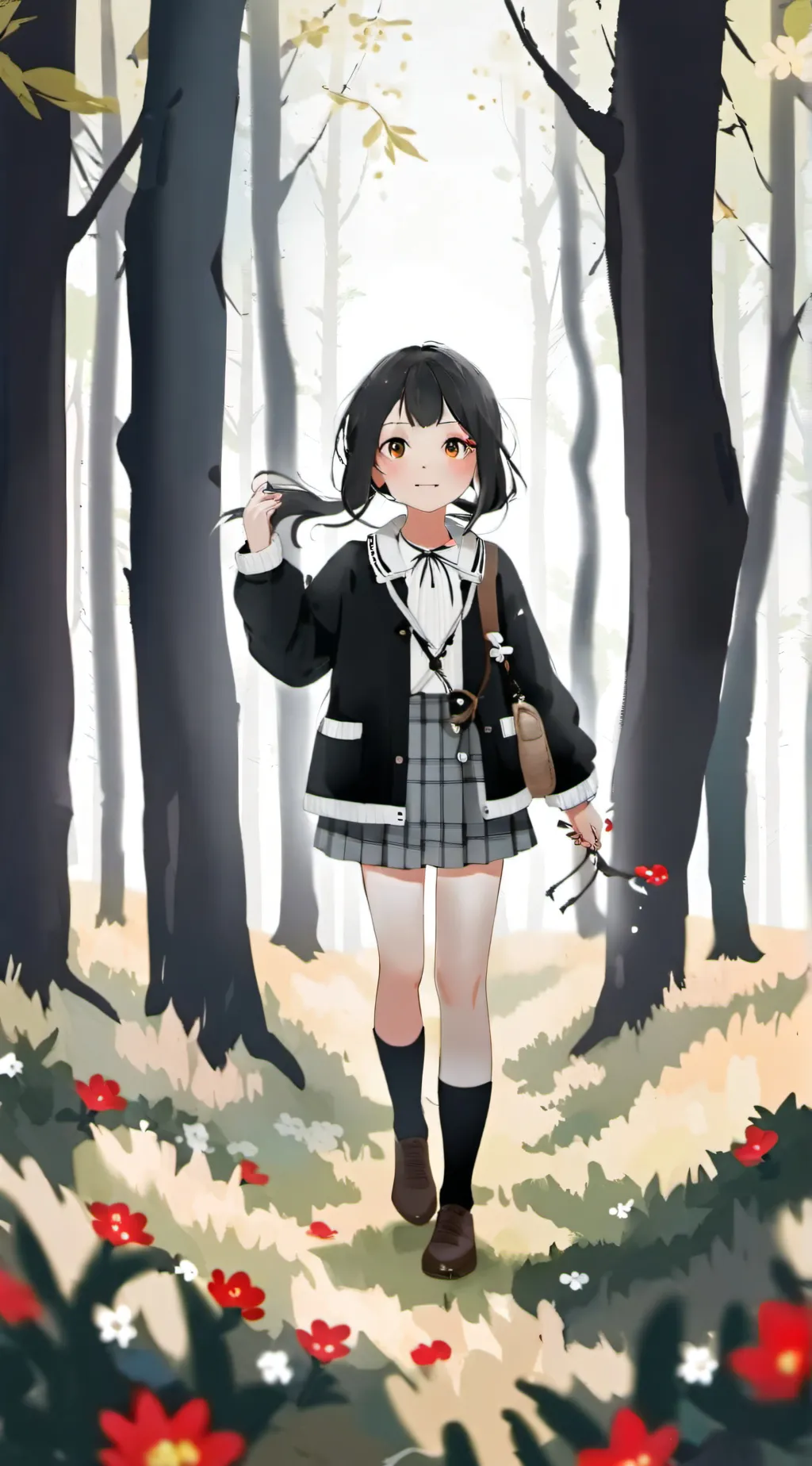 ai character: Hermione  background