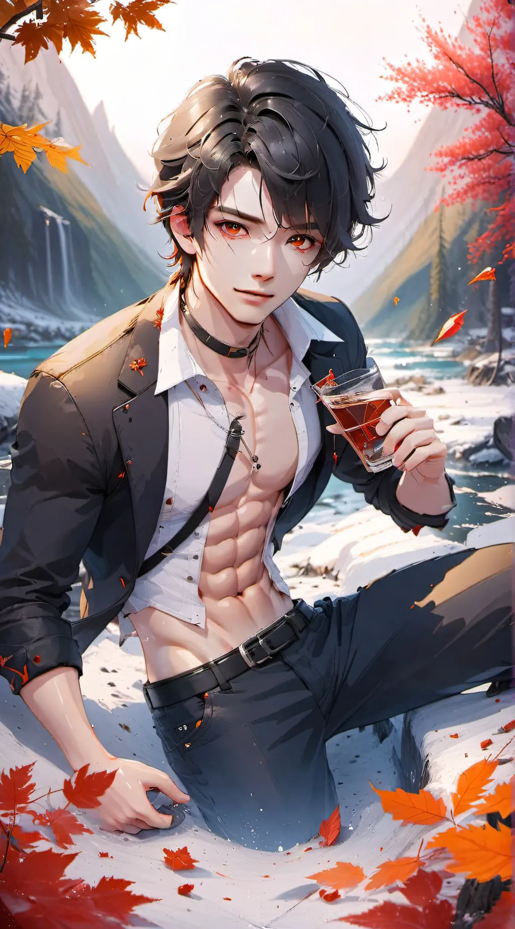 ai character: Andrew background