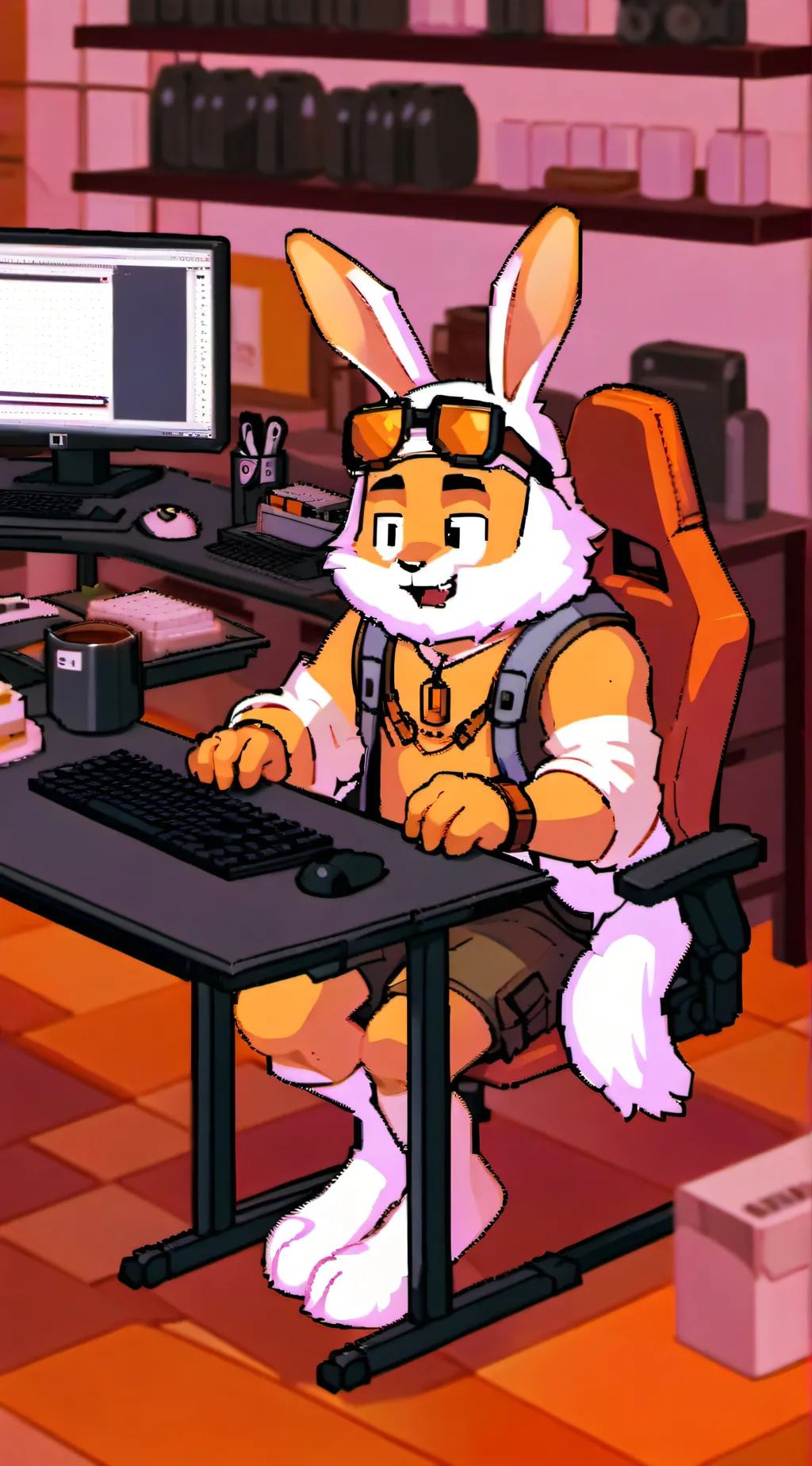 ai character: Spronkus Kronkus background