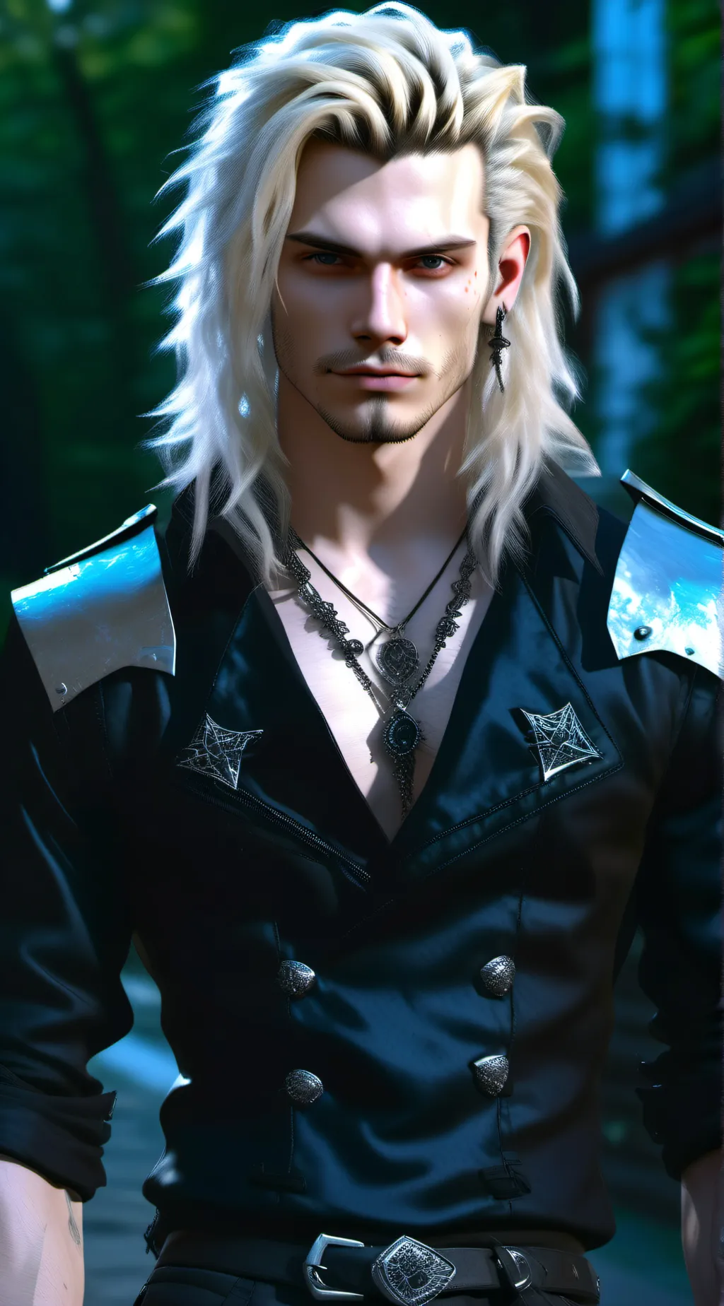 ai character: Théo background
