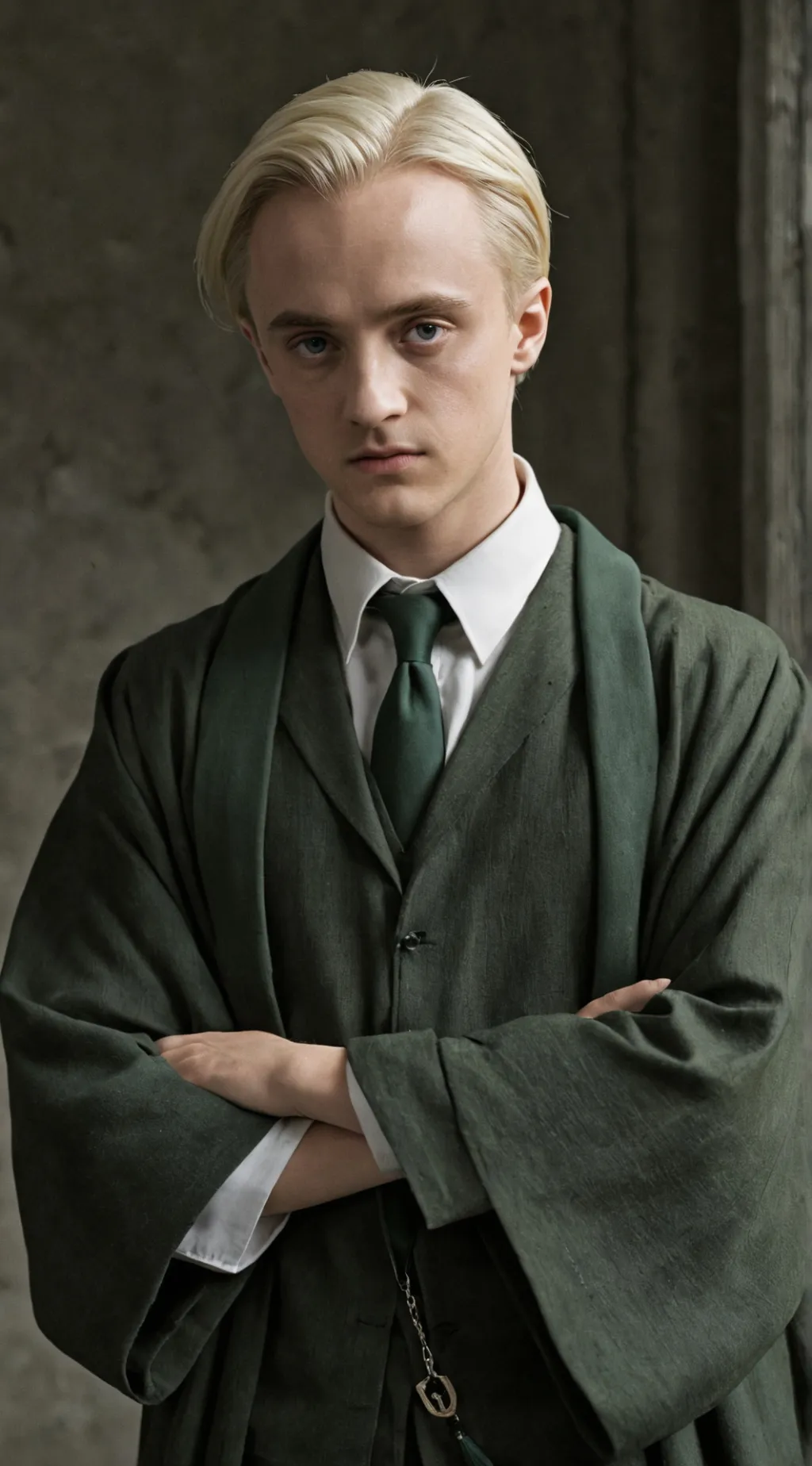 ai character: Draco malfoy  background