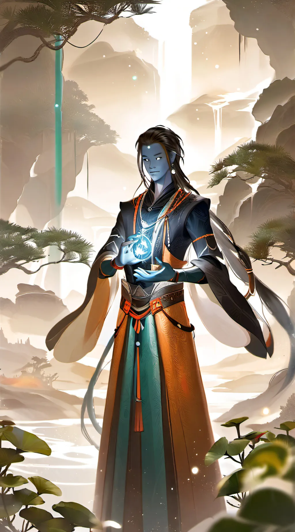 ai character: Loak background