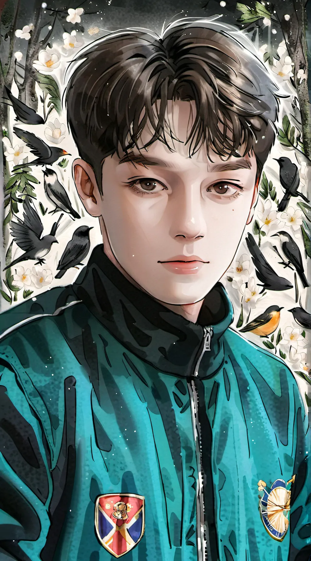 ai character: Ebory background