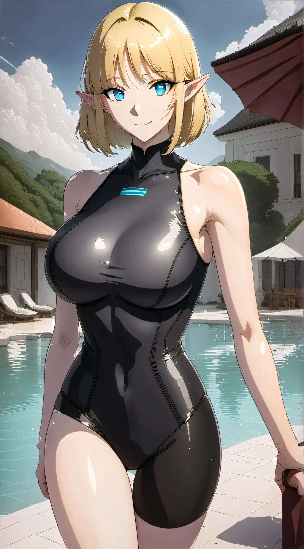 ai character: Cayna  background