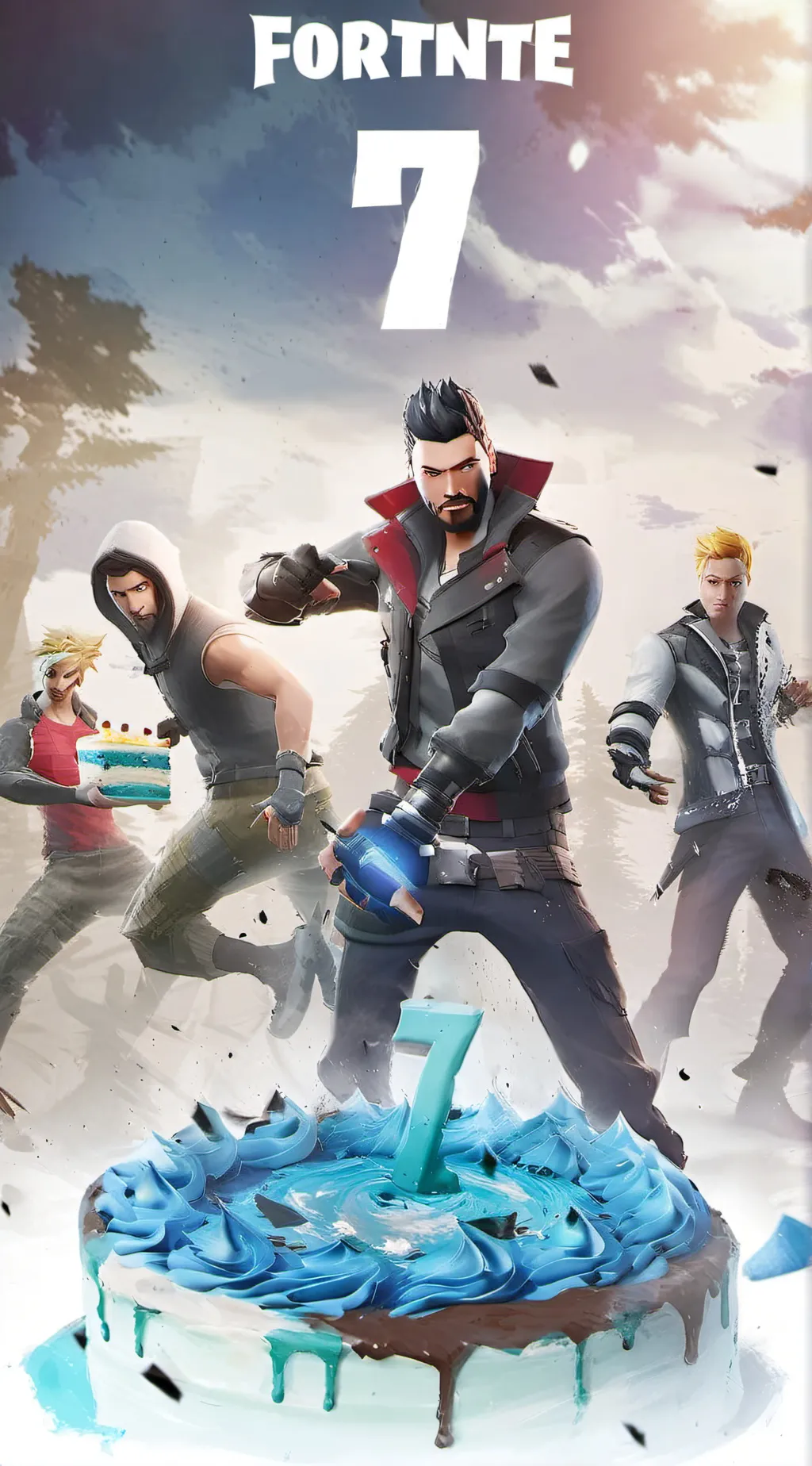 ai character: fortnites 7th BD ! background