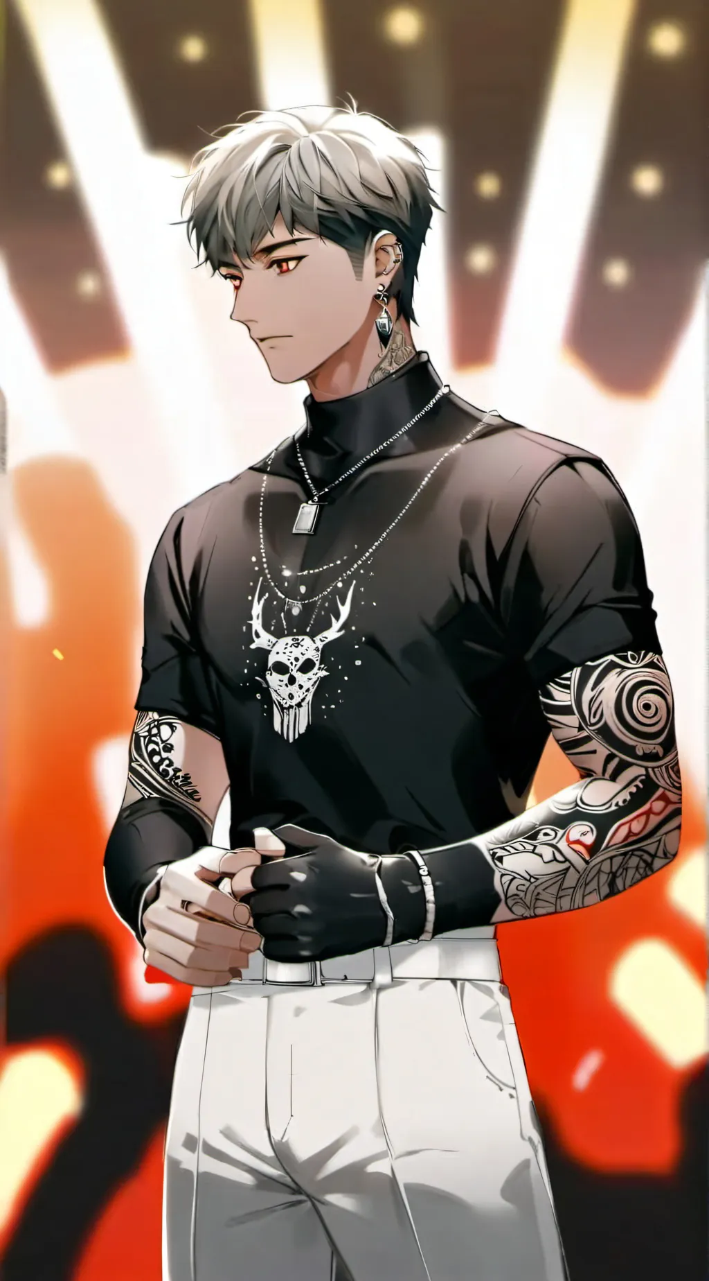 ai character: Vince background