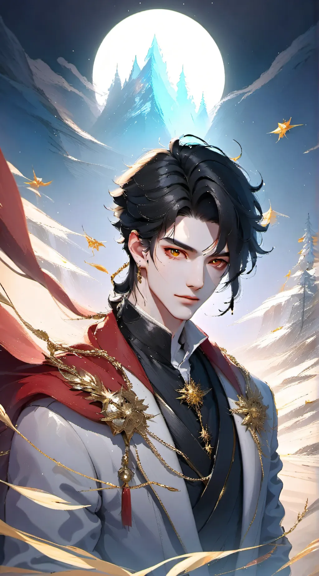 ai character: frans background