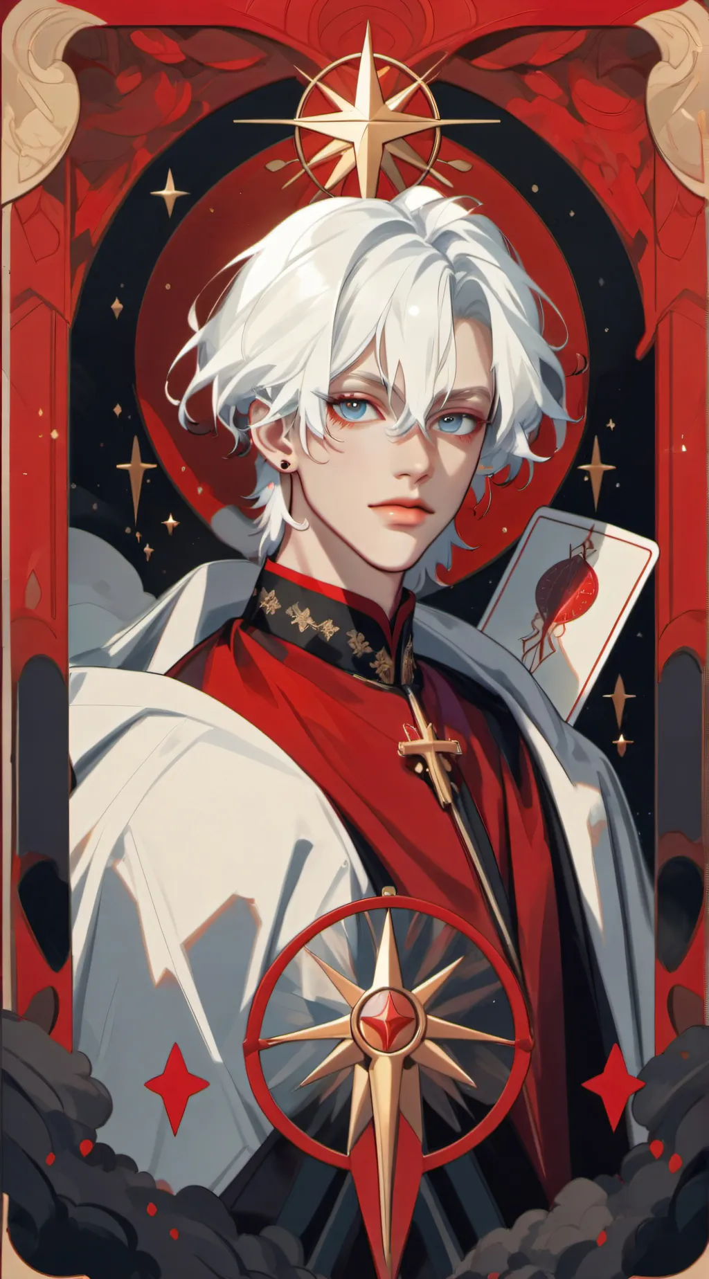 ai character: Doll fighters ❄️ background