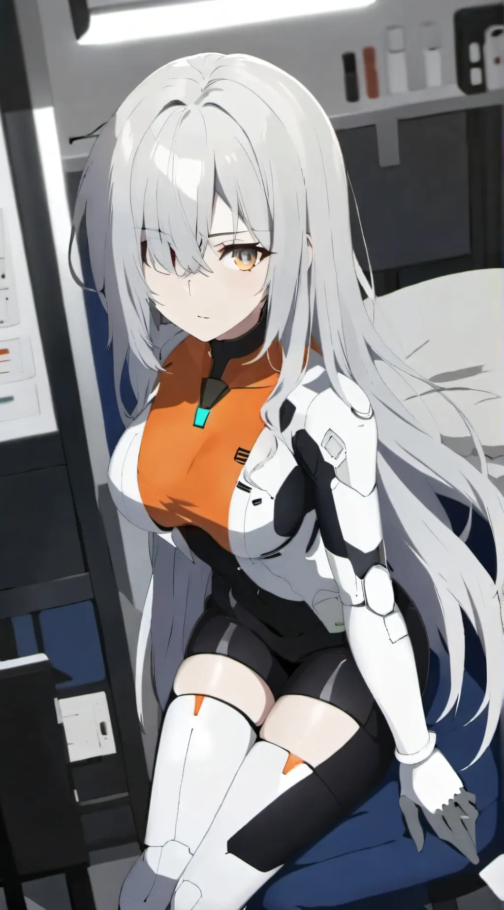 ai character: two background