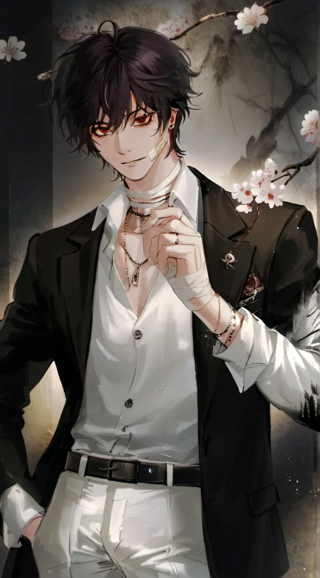ai character: Dark Void background