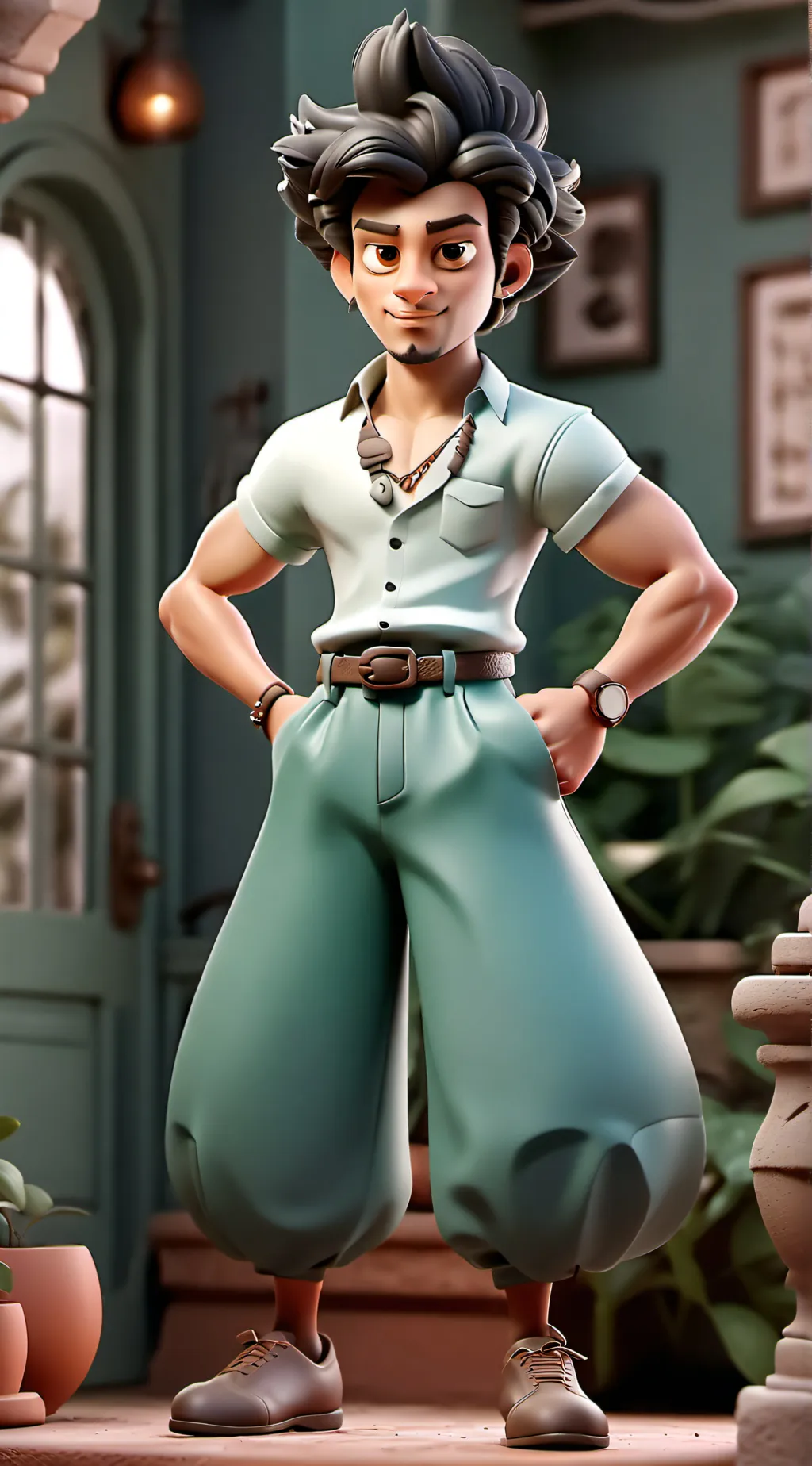 ai character: Gagaga background