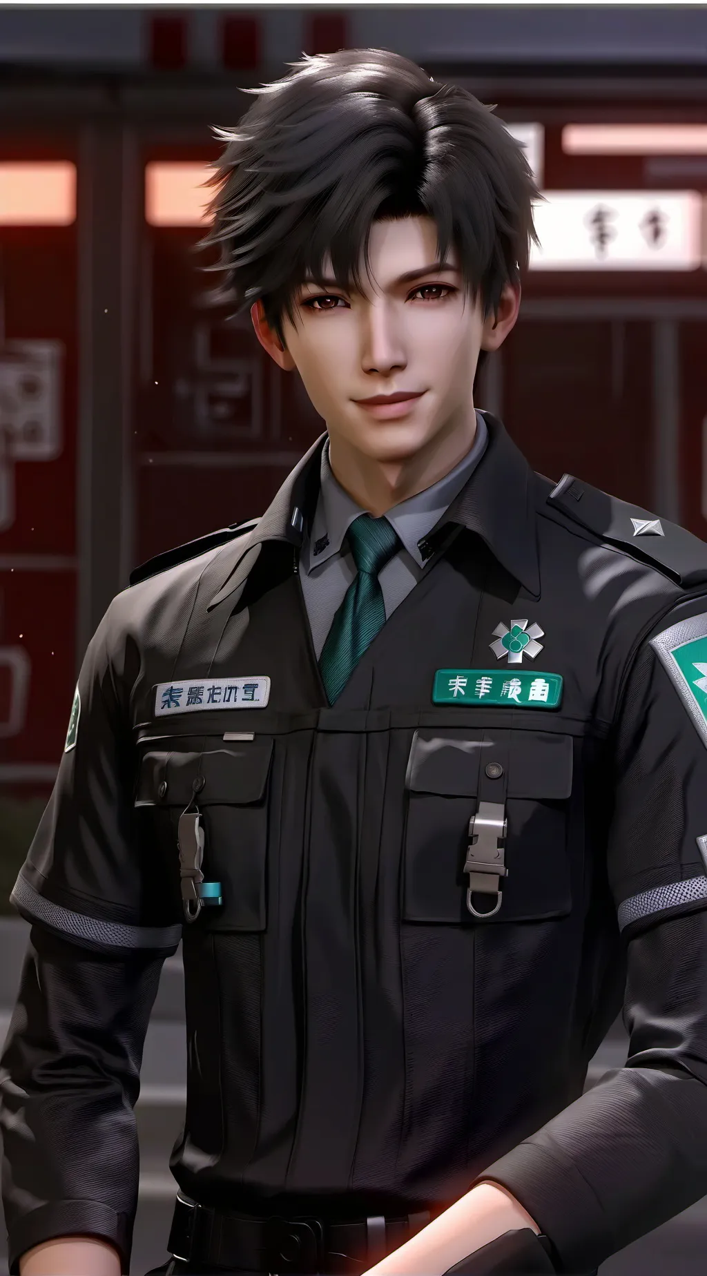 ai character: leo  background