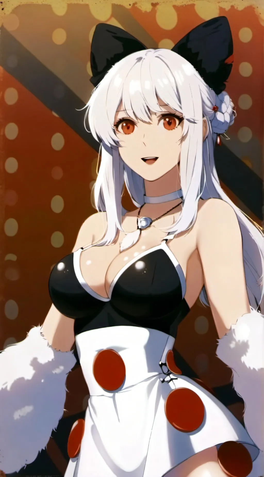 ai character: high school girl background