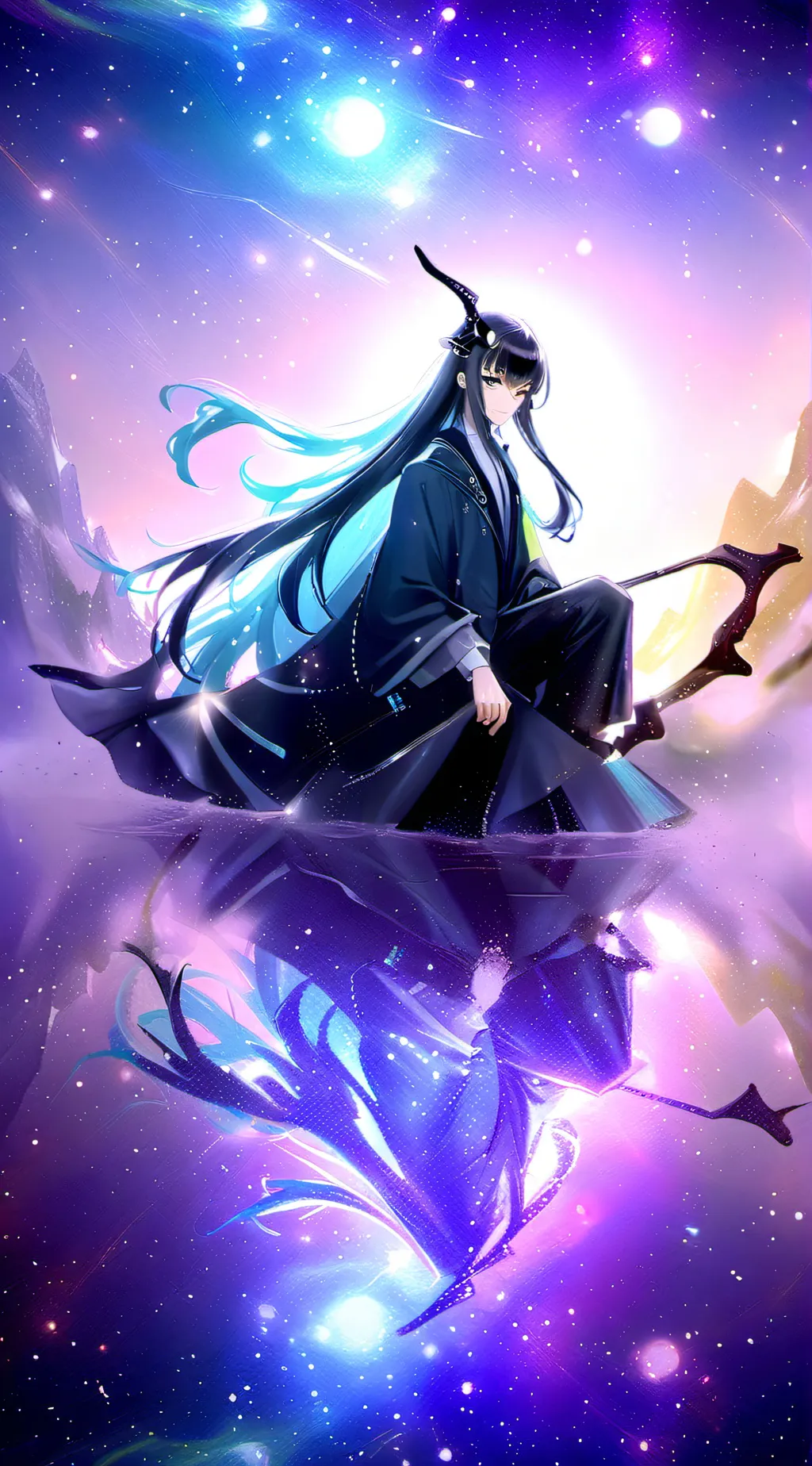 ai character: Kimetsunoyaiba background