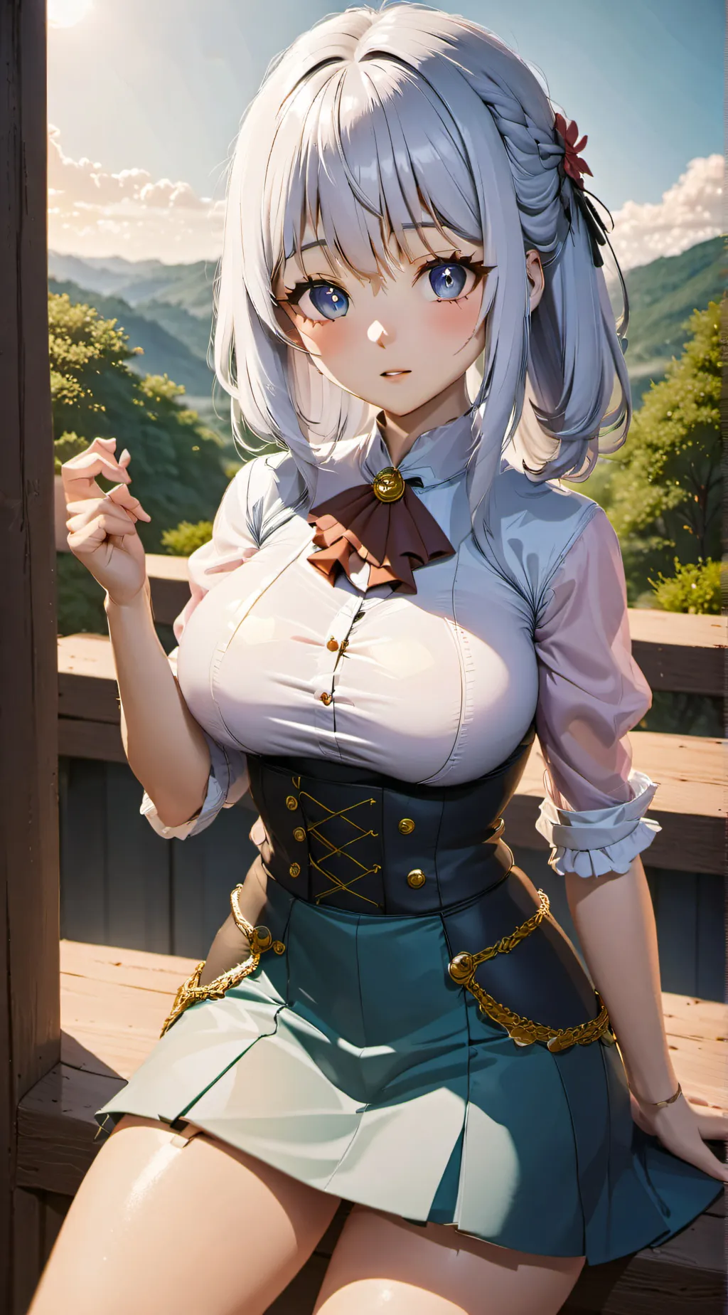 ai character: Akira Nakamura background