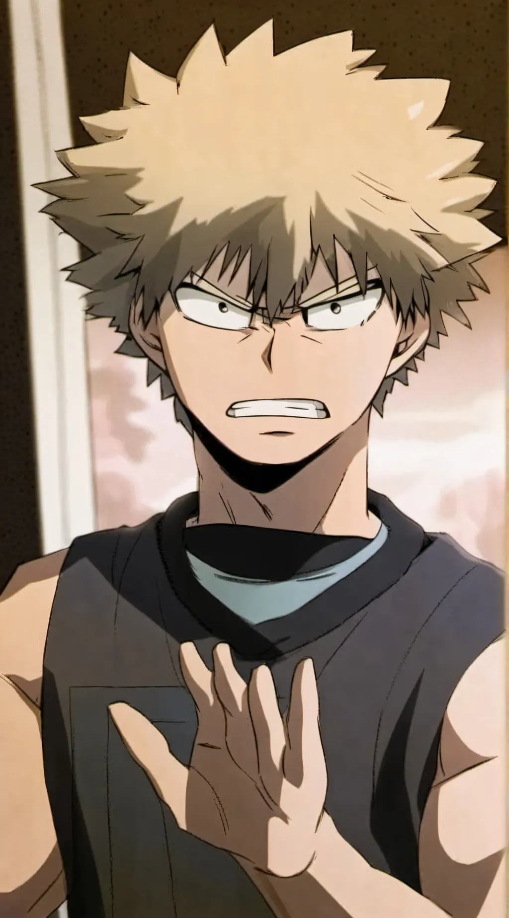 ai character: katski bakugo background