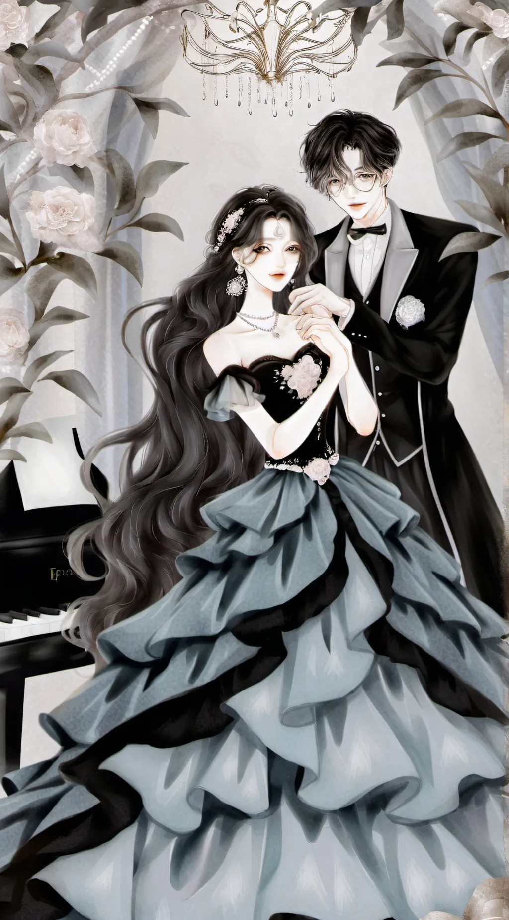ai character: HH prom  background