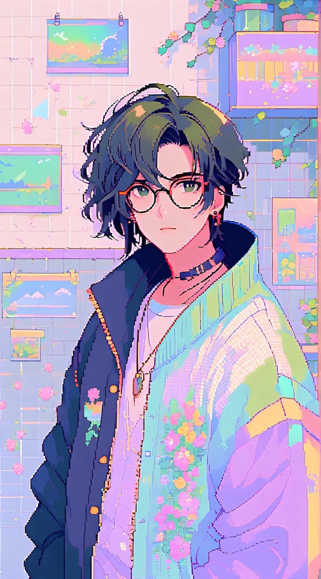 ai character: Zach  background