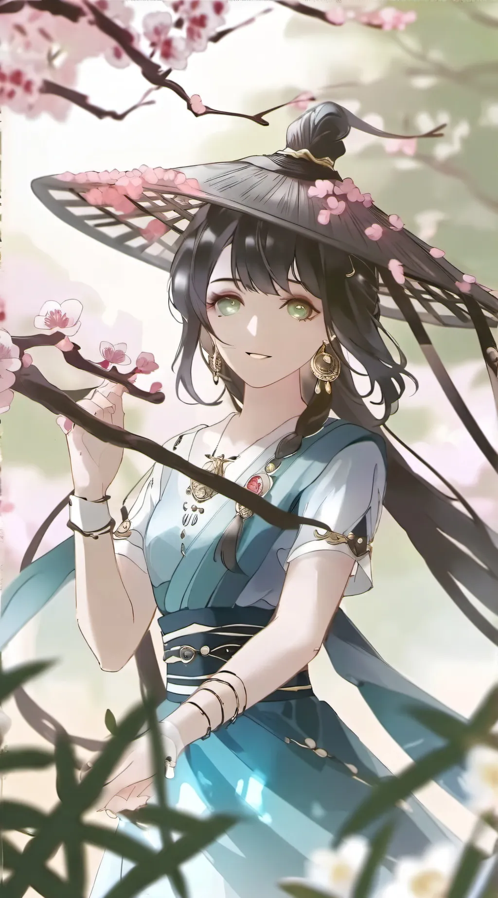 ai character: demon slayer but 🏫 background