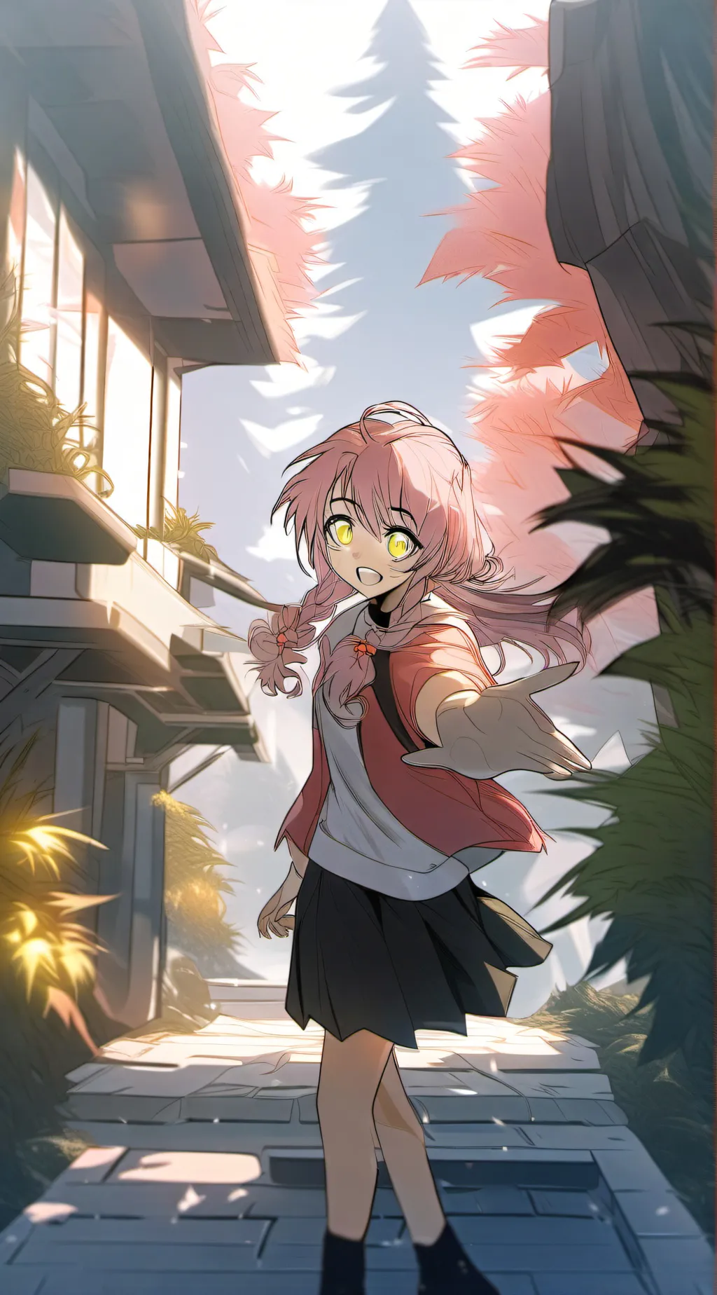 ai character: mha big three background