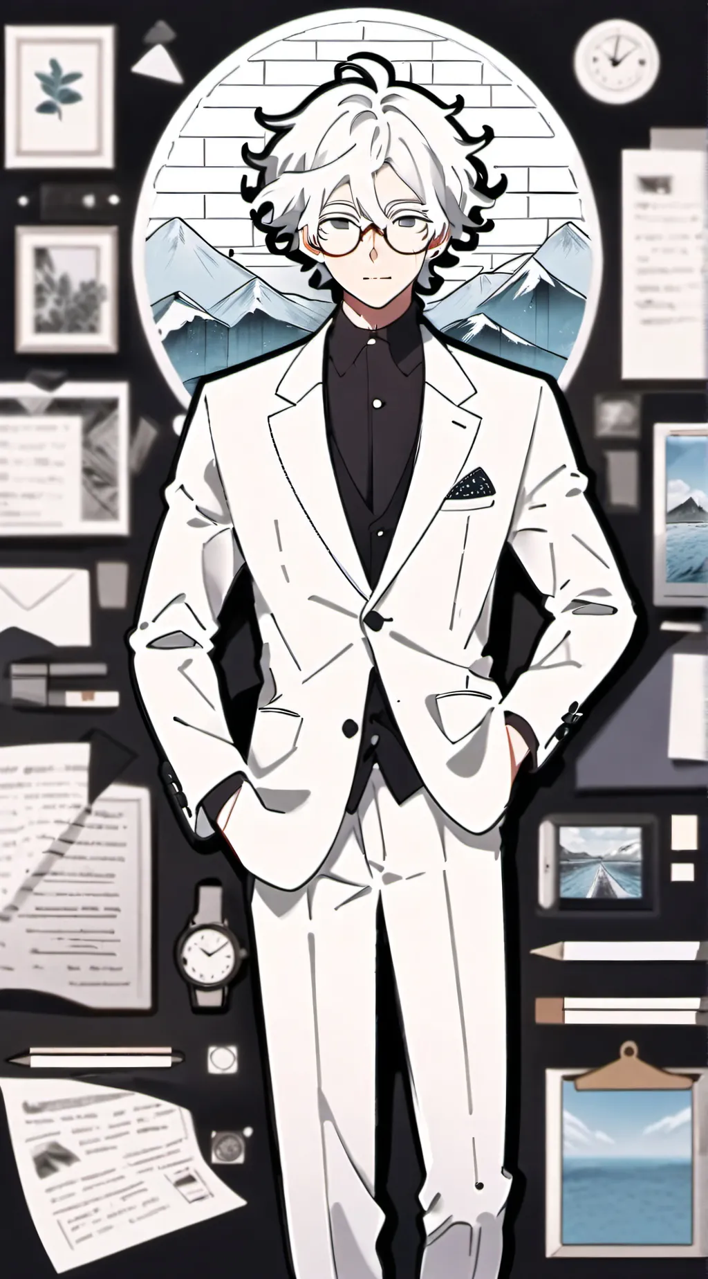 ai character: Lucas background