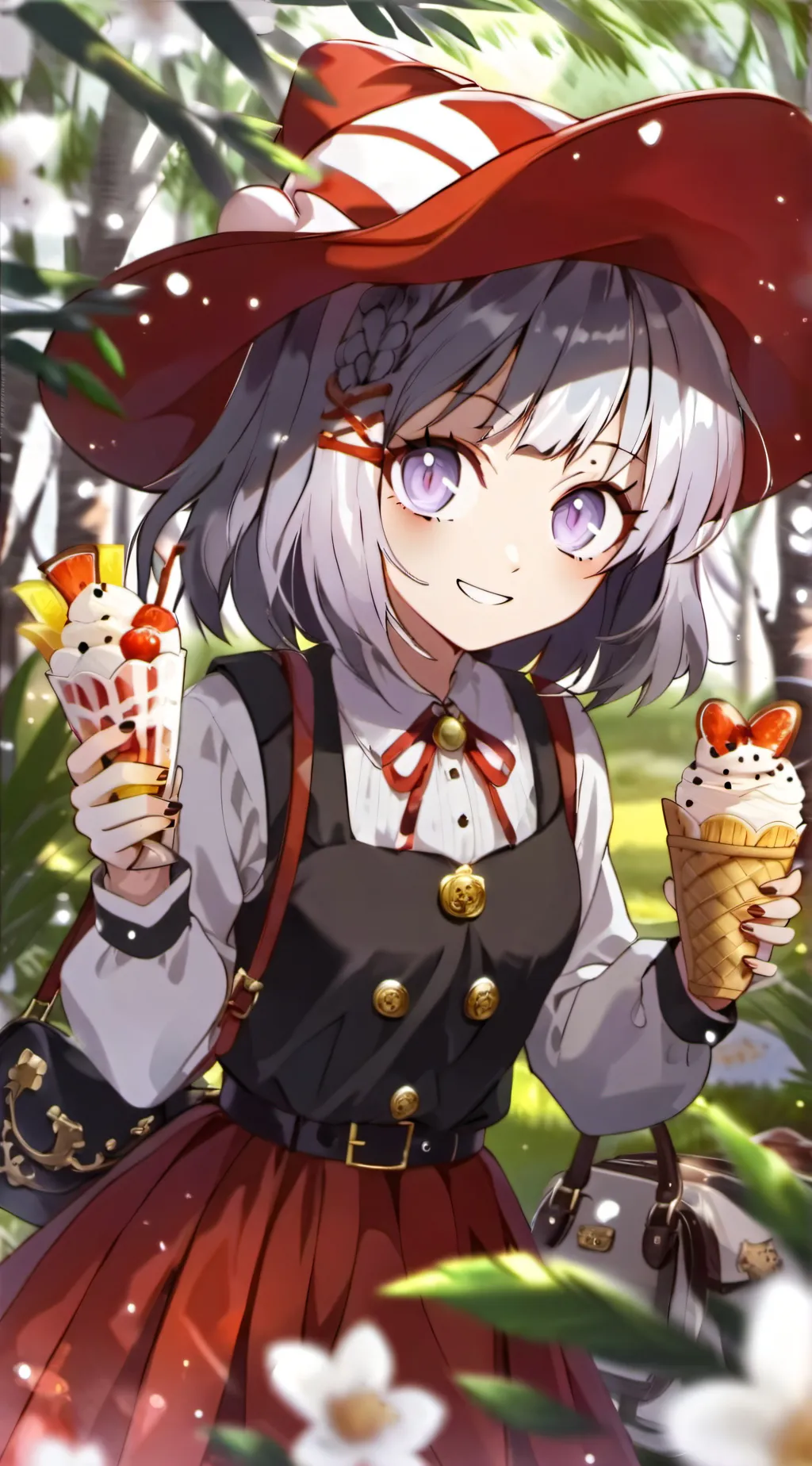 ai character: Pompon background