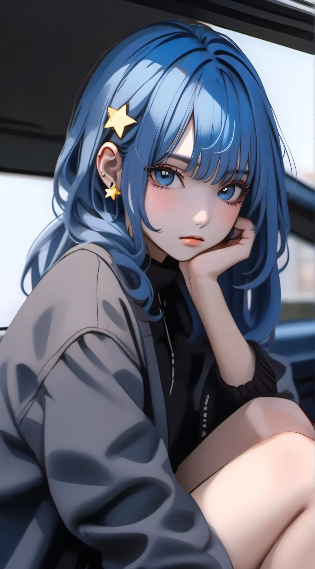 ai character: Star background