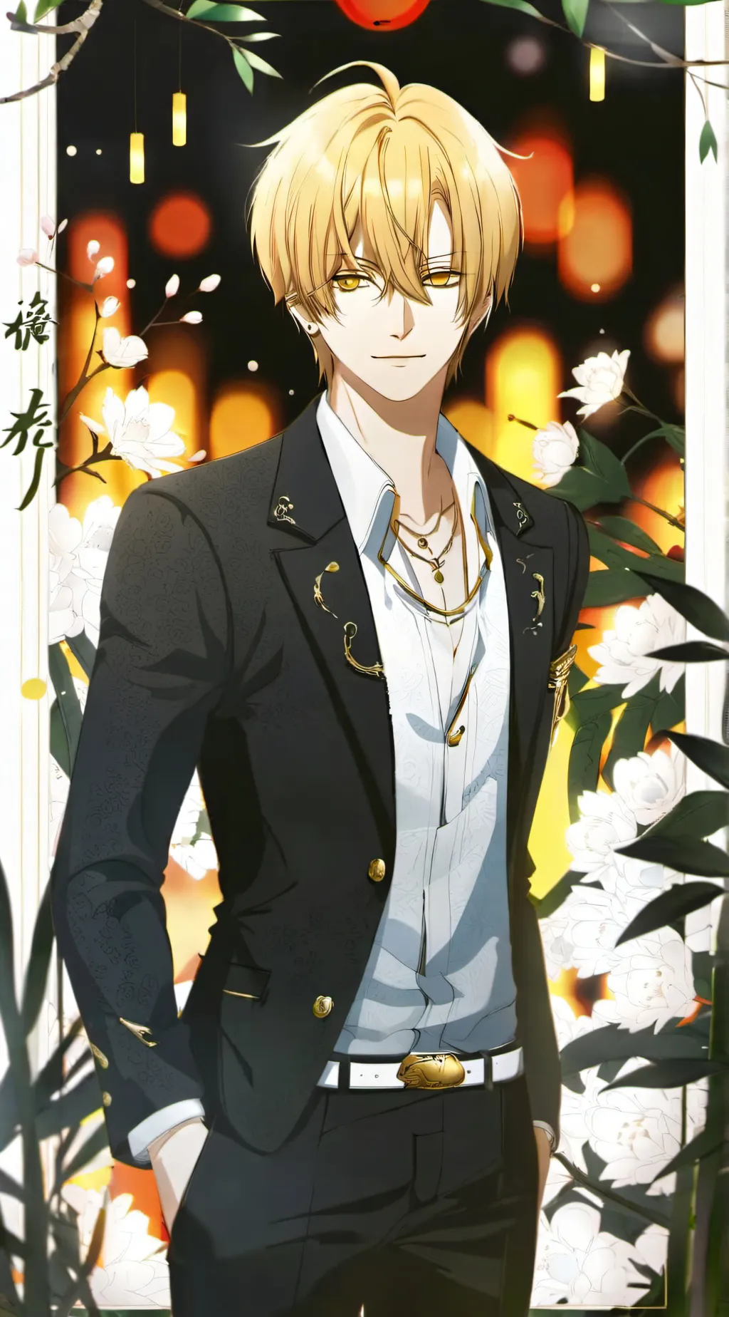 ai character: sanji background