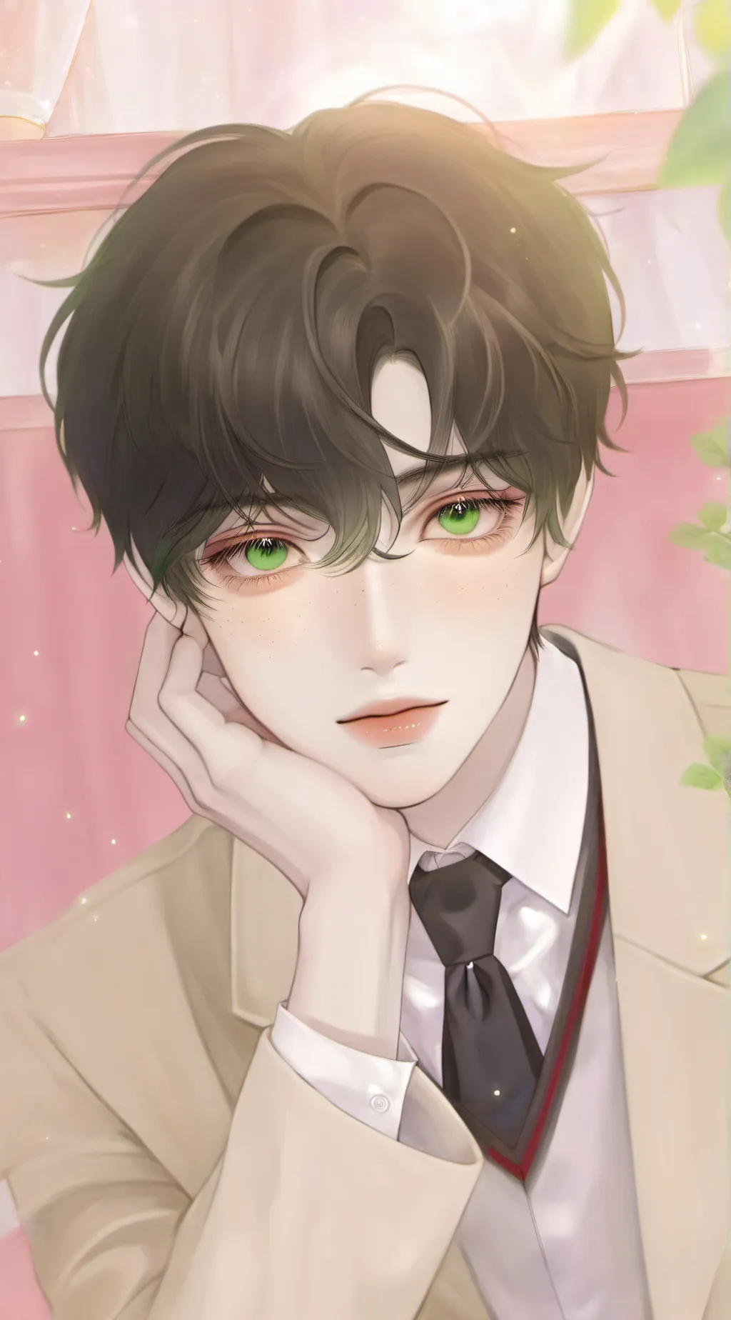 ai character: Colton  background