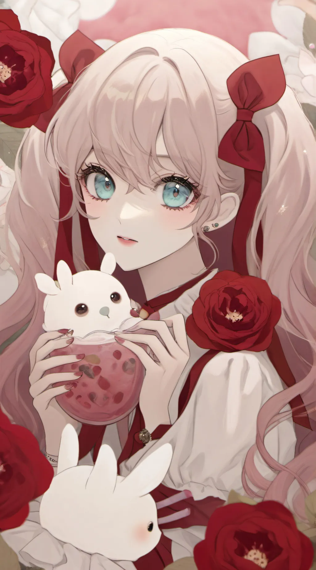 ai character: Lisa❤️☺️ background