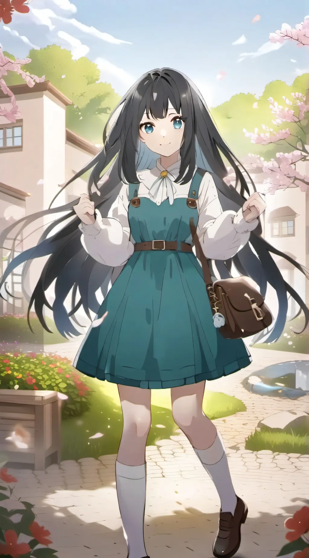 ai character: Marika  background