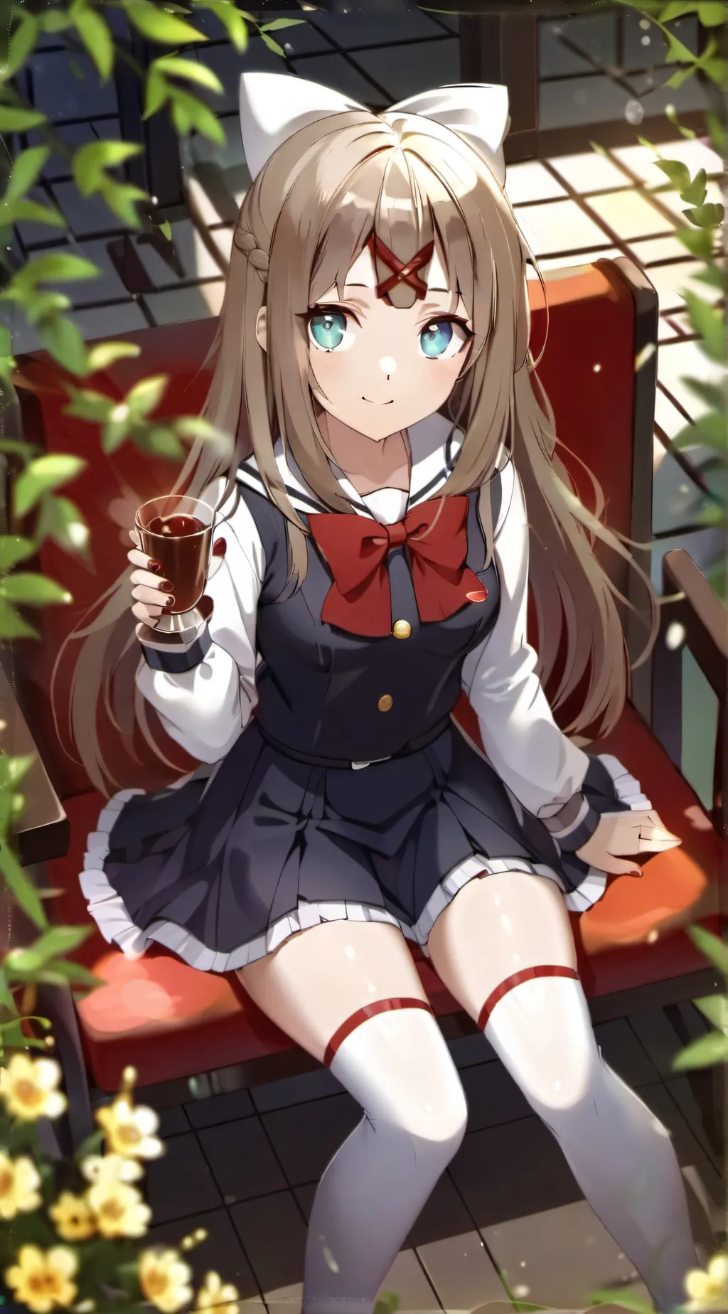 ai character: lilly background