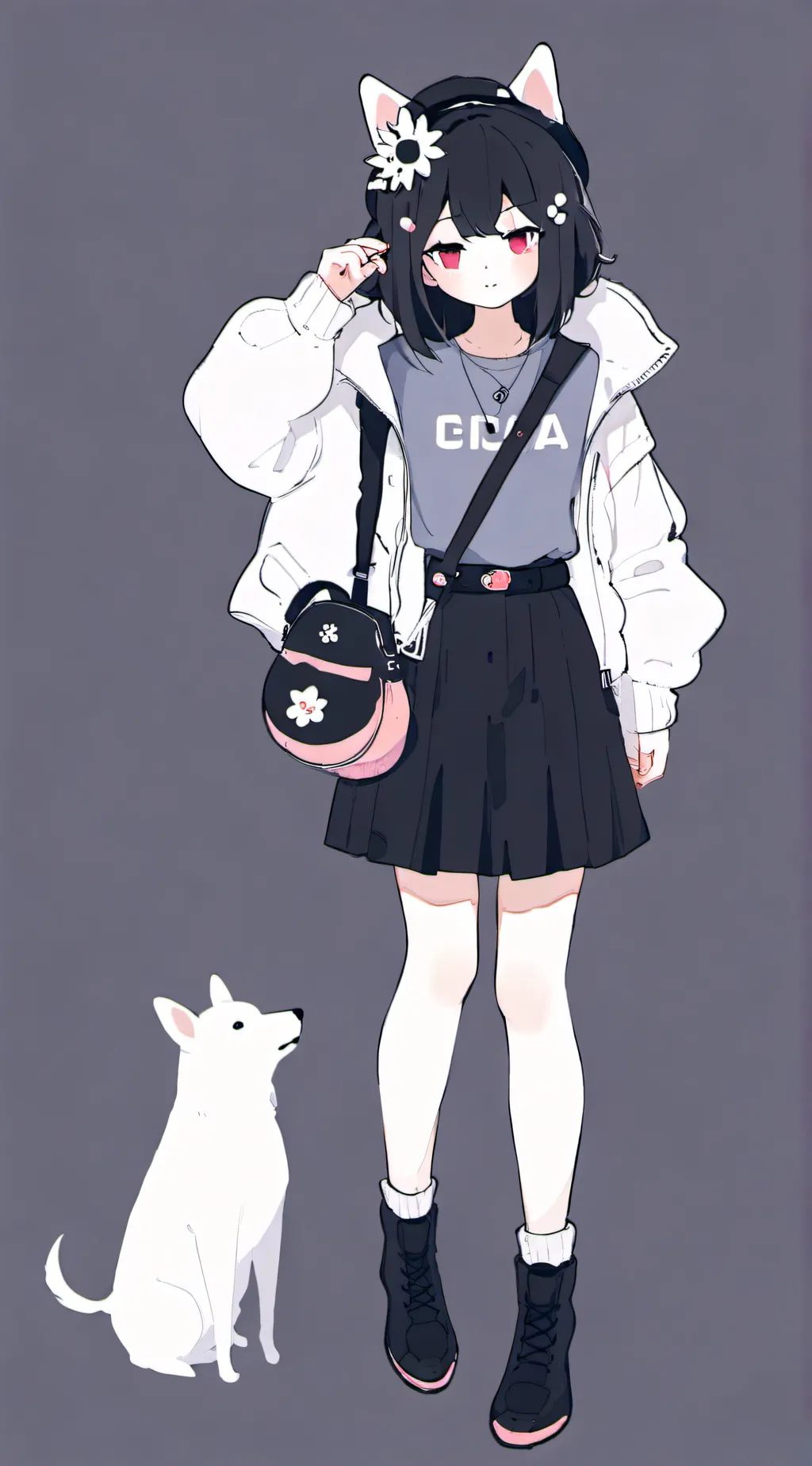 ai character: Cristal  background