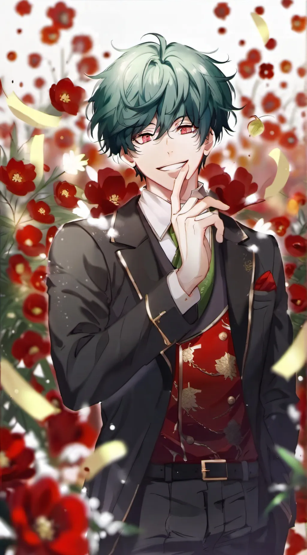 ai character: ~Villan deku~ background