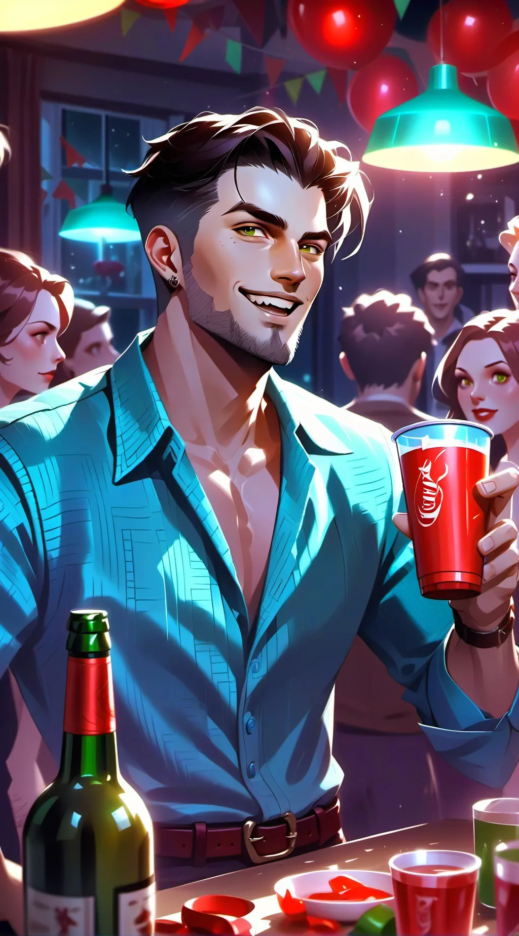 ai character: Lowell background